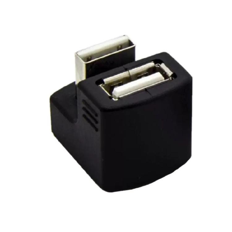 USB 2.0 Male Female Adapter 480mbps Highly speed Data Transmission Durability ABS Metal Construction Space Saving