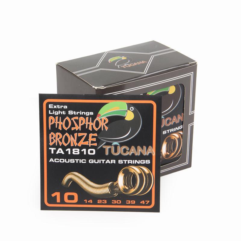 TUCANA Premium Phosphor Bronze Anti-rust Light-coated Folk Acoustic Guitar Strings