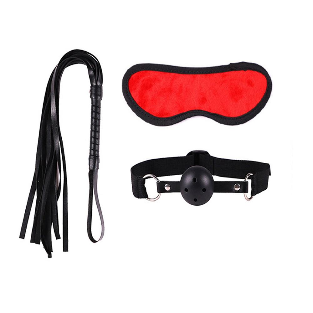 BDSM Adult Sex Toys Plush Handcuffs Strap Whip Rope Sexy Bed Restraints Bandage Couples Sex Toys Sexual Toy Adult Kits