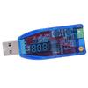 Voltage Regulator, 5V To 3.3V 9V 12V 24V USB   Boost Converter USB Power Module Transparent Blue with Adjustment Knob