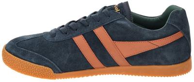 Gola Harrier Suede Sneakers (CMA192) Navy/moody Orange/sage