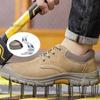 Anti Slip Hiking Sports Sneakers Electric Welder Work Safety Shoes for Men Insulated Anti Scalding Steel Toe Protective Shoes