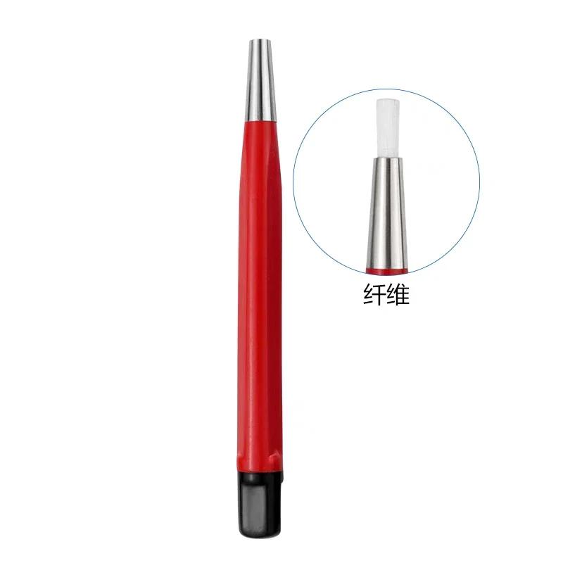 

1 шт. Ручка для чистки часов и ювелирных изделий, ручка-кисть из стекловолокна для удаления царапин, ручка для удаления ржавчины, инструмент для ремонта ювелирных изделий и электронных компонентов красный