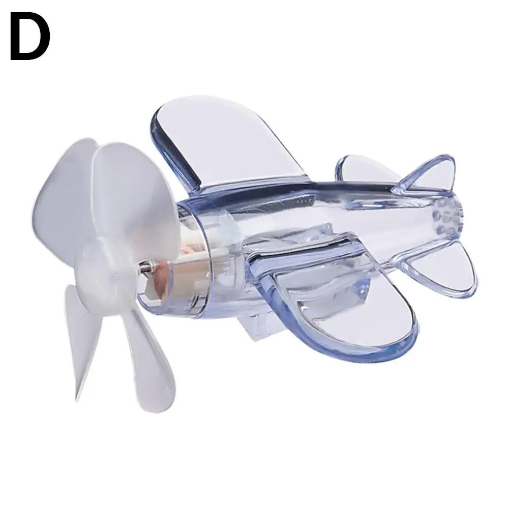 Motorcycle Car LED Multi-Color Wind-Driven Rotating Airplane Light, Fit for Auto Bike Bicycle Decor Night Riding Accessories