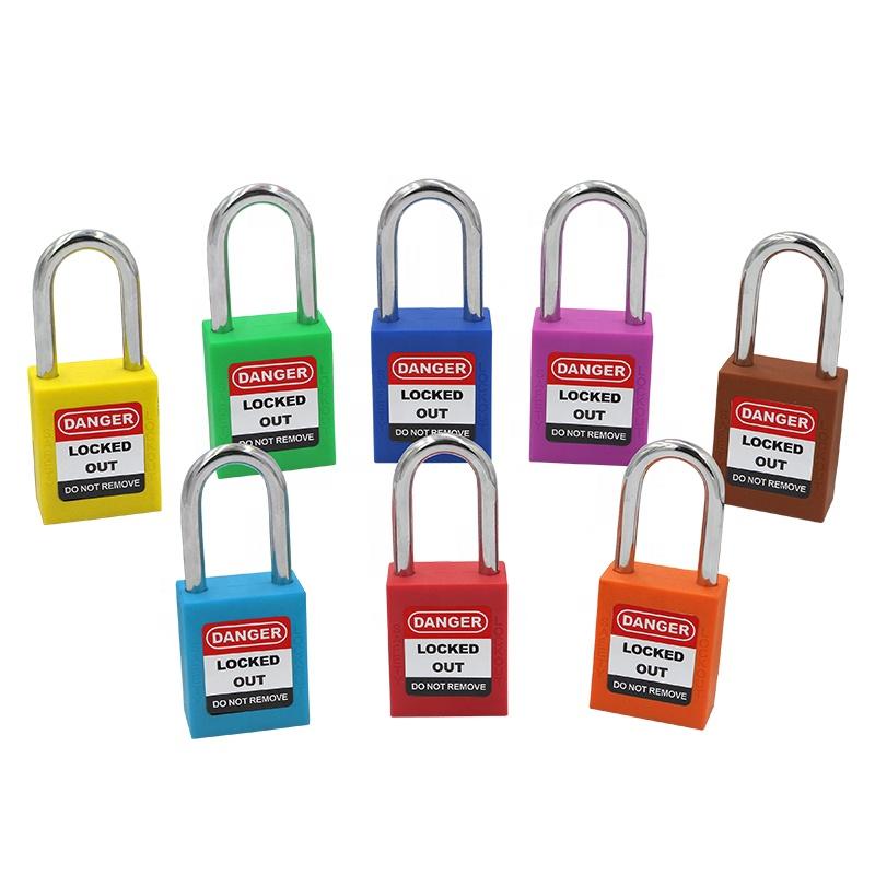 Lockey Best Price Loto Red 38mm Shackle Safety Padlocks and Keys (Red,Safety Padlock&Steel&Lockout Tagout) красный