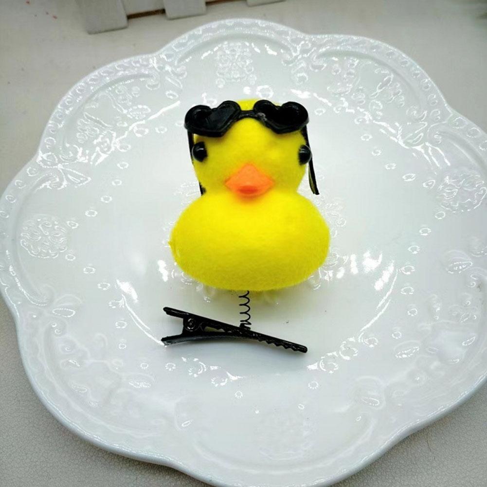 Hairpin Clip Accessories Duckbill Little Yellow Duck