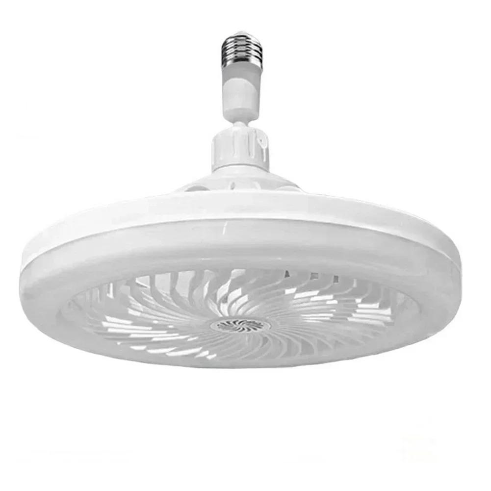E27 Screw Fan Bulb Bedroom Ceiling Fan Light Remote Control Led Fan Light Home Improvement Accessory
