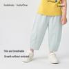 Balabala Kids Casual Curved-Leg Summer Trousers