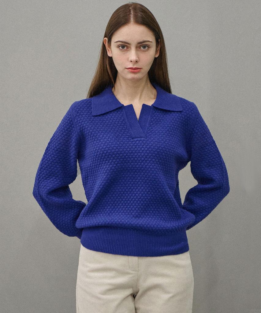 Beullangyu Soft Edge Collar Knit_3 Colors