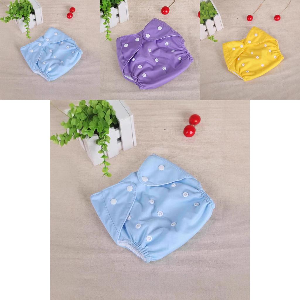 Polyester Washable Baby Cloth Diaper Adjustable Thin Thick Fleece Mesh For Newborns