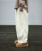 MINIMALPROJECT Fatigue Balloon Corduroy Pants Mpt110 [Ivory]