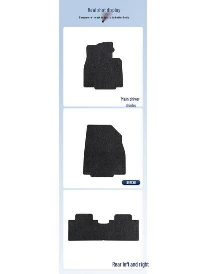 Removable Nylon Trunk Mats for BYD Song L EVDM-i 2024-2025 Models