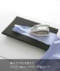Yamazaki Jitsugyo Tabletop Flat Ironing Board with Legs Black W60XD36XH6cm Tower Comfortable To Hang 5774 Approx.
