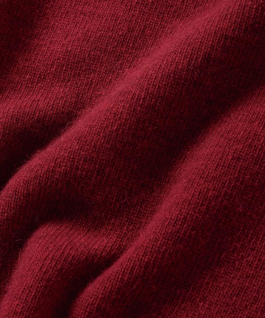 NONBLANK Daily Wool Cashmere Crewneck Knit_Wine