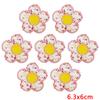 10 /26pcs Wholesale Fresh Letter Embroidery Patch Diy Floral Heart Bow Iron On Patches For Clothes Jackets Backpack Sew Stickers 