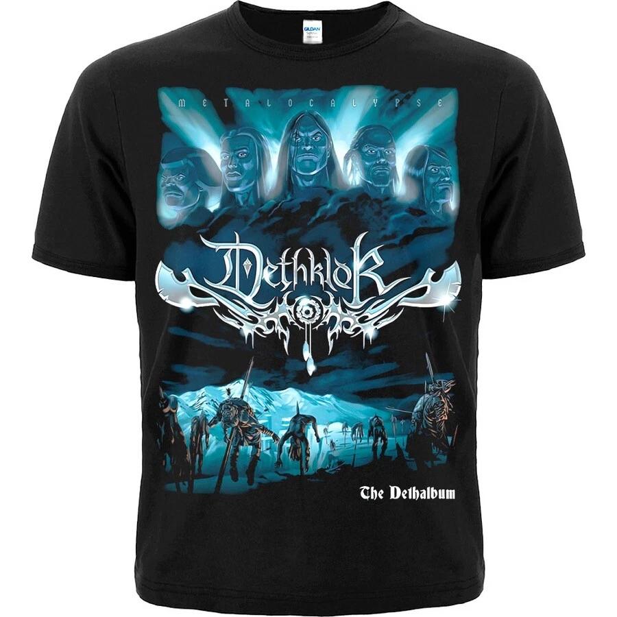 Dethklok Black T-Shirt obituary 4XL