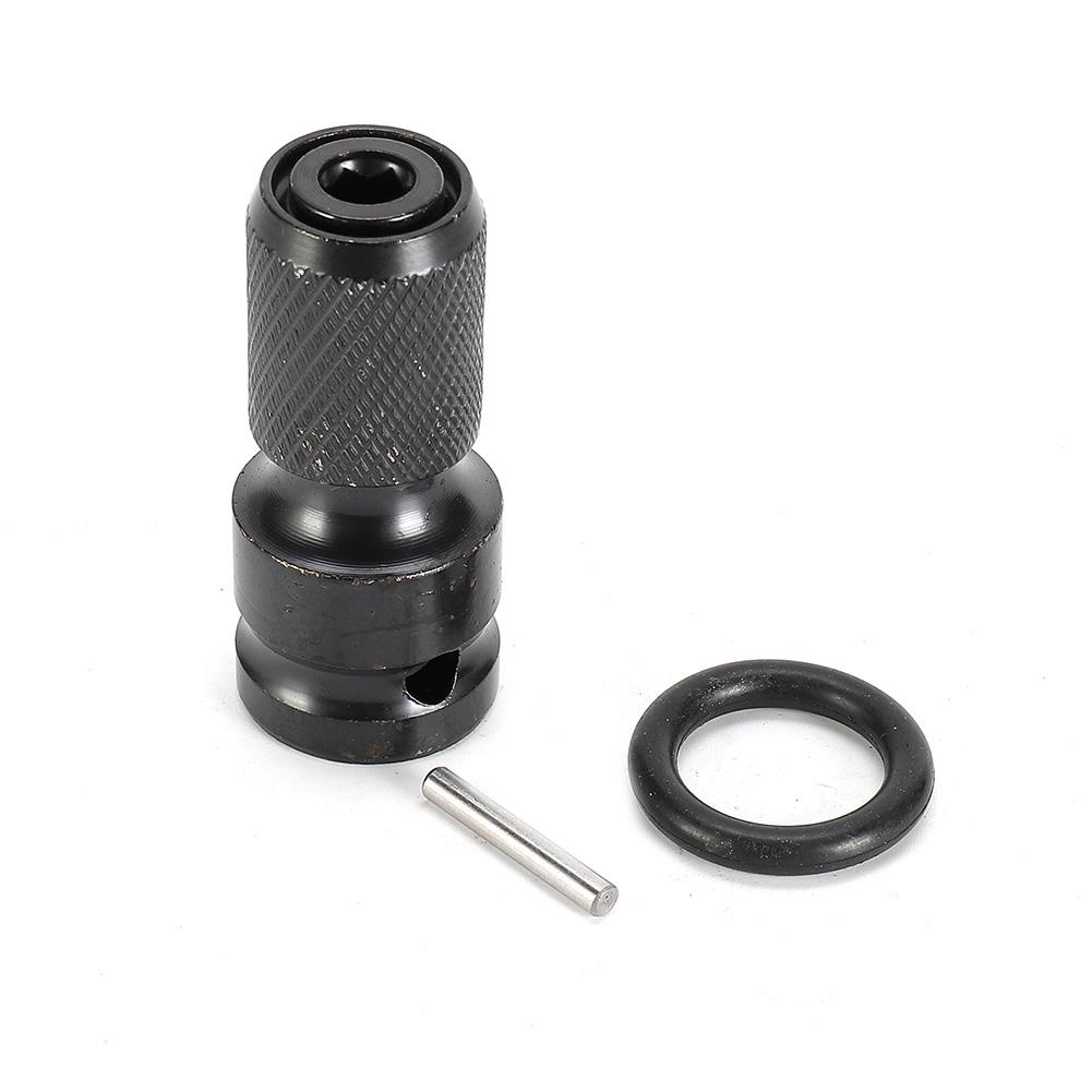 1/2inch 1Drive To 1/4in Impact Wrench Socket Set 1/4'' Hex Ratchet Socket Adapter Spanner Drive Converter Tool Drilling Bits