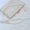 Meier Niche style natural baroque pearl necklace asymmetrical shaped freshwater pearl sweater chain