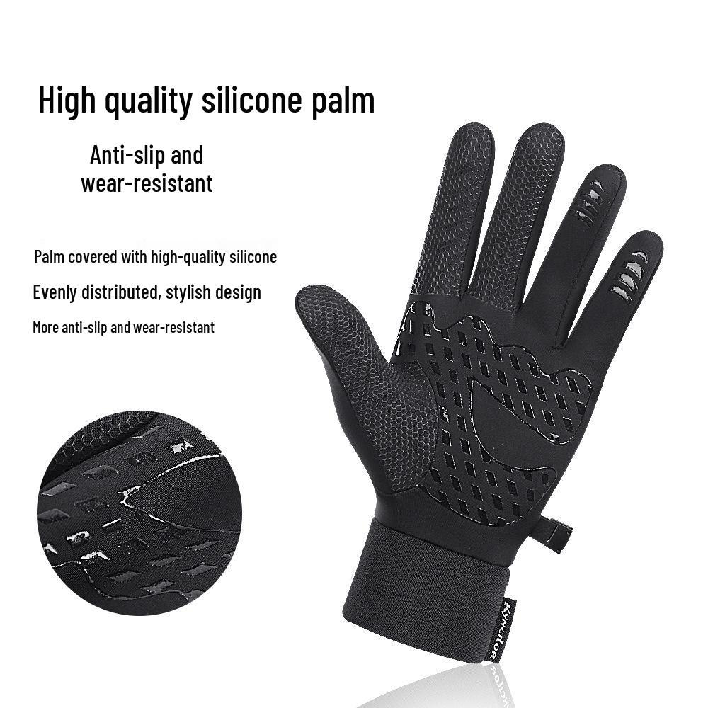 Women's Windproof Touchscreen Cycling & Ski Gloves - Warm for Autumn & Winter