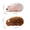 Realistic Animal Doll Pet Raise Toy Office Display Model Toy Hamster Kids Gift