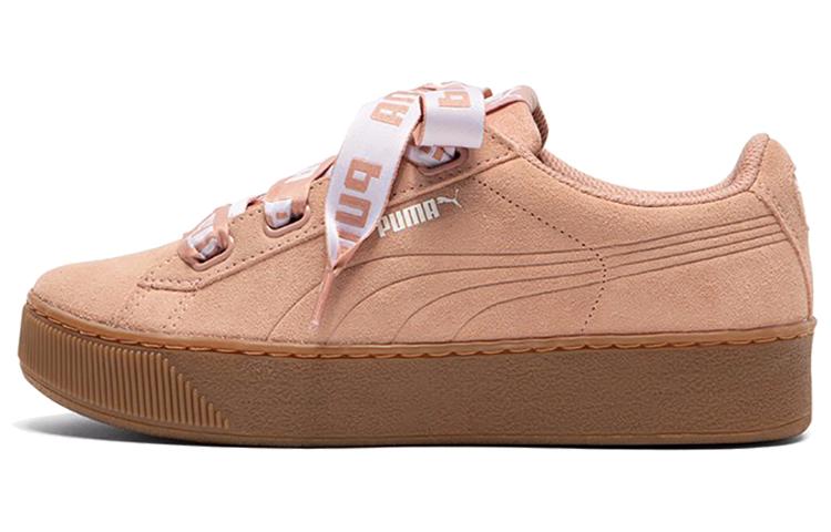 PUMA Vikky Platform Ribbon Pink/Brown Women s 365314-02 36