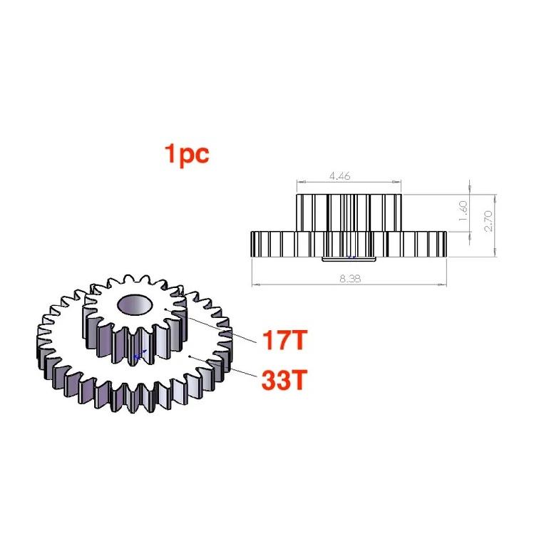 1pc gear for Sony d150 d250 d90 d99 d82 d88 cassette deck CD player