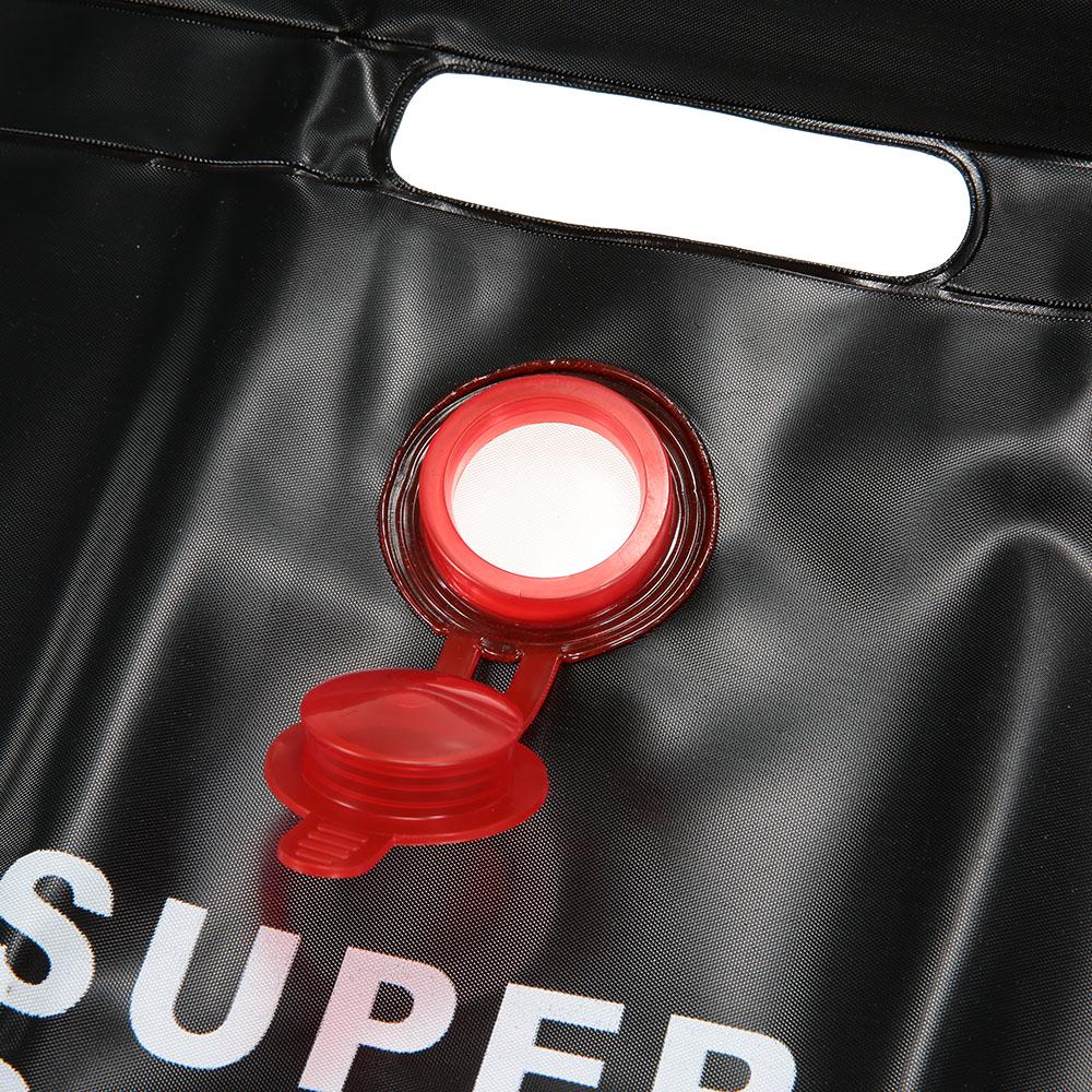 10L Camping Hiking Solar Heated Camp Shower Bag Outdoor Shower Water Bag