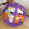 1pc Hello Kitty Halloween Costumes Umbrella with Plastic Handle,Suitable for All Seasons Home Travel Outdoor UmbrellaSanlio584