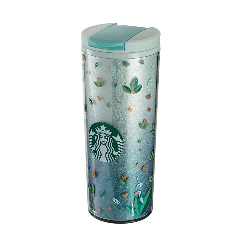Двухслойный стакан Starbucks Green Wild Secret 485 мл