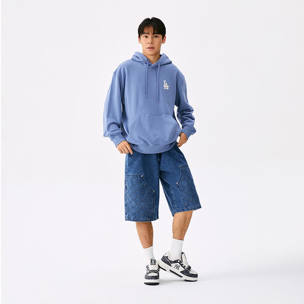 New MLB MONOGRAM Collection Los Angeles Dodgers 25FW Sweatshirt Unisex 3AHDM0454-07BLL