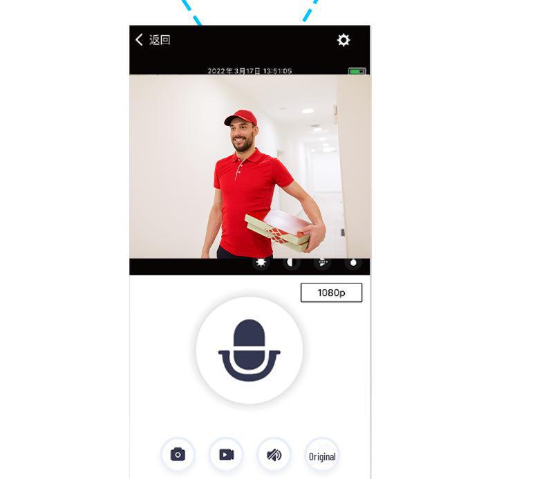 M9 Waterproof Smart Video Doorbell with Tuya WiFi Remote and HD Monitoring