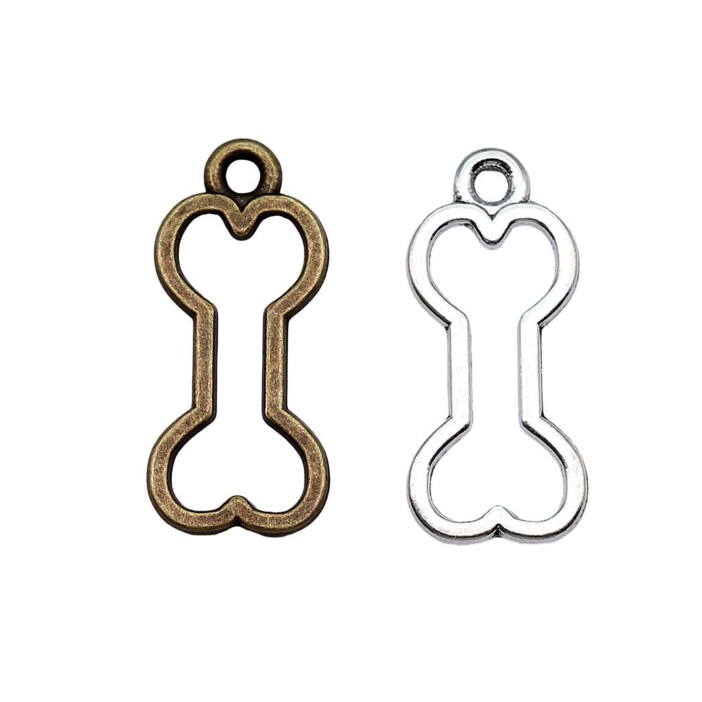 Alloy Dog Paws Charms Bear Paws Pendants For Jewelry Making Dog Themed Accessories