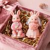 Wedding Rabbit Mold Cute Resin Crafts Mold Silicone Candle Mold High-Quality For Wedding Decoration Handmade Gifts Home
