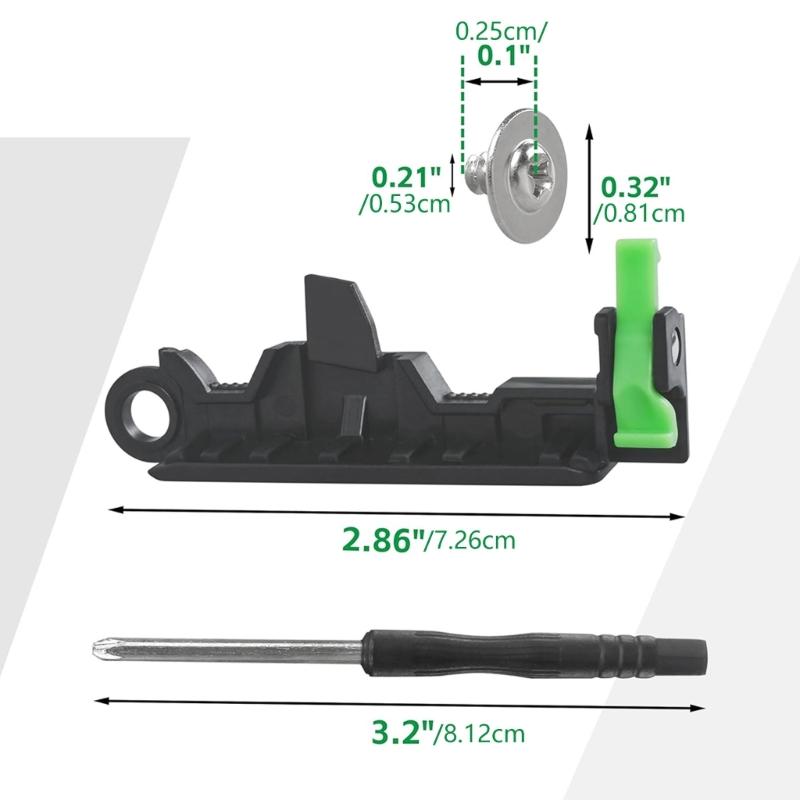 Vacuum Cleaning Head Module Door Latches Replacement Part for i1, i2, i3, i4, 5, i6, i7, i8 Robotic Vacuum Roller Frame