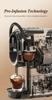 New Cafelffe MK-609S 4in1 Coffee Machine Dolce Gusto Nespresso Capsule ESE Pod Ground Coffee Coffee Cafeteria 19Bar Hot/Cold,Gift for Lover