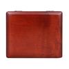 Portable Bassoon Reed Organizer Case Portable Wood Storage Box Reed Holder Protective Case Wood Texture for 5 Reed