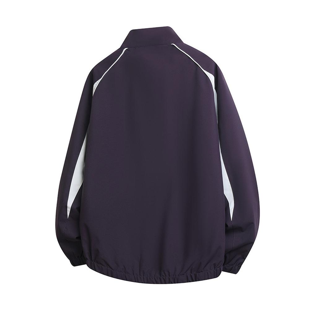 Stitching Sports Stand Collar Jacket Outdoor Cold Windproof Men's Jacket Casual All Fashion Zipper Jacket