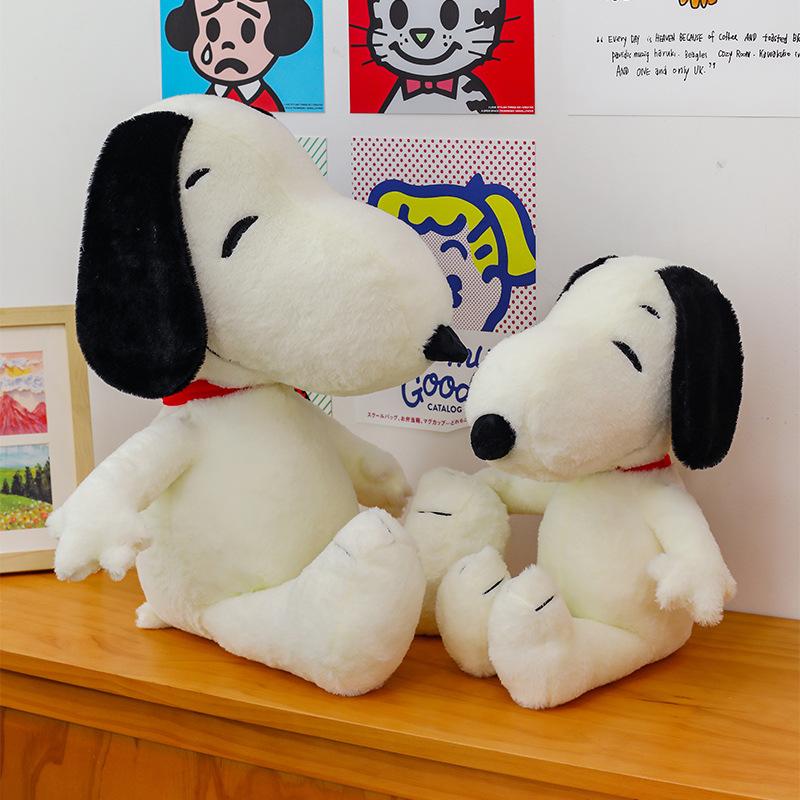 Sweater Snoopy Plush Toy Soft Soothing Sleeping Pillow Large Doll Giving Friend Birthday Gift
