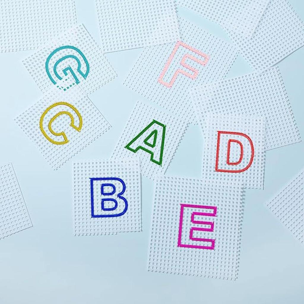 5 Pcs Creative Plastic Canvas Mesh Sheets Plastic Mesh Canvas Sheets for Crafts Embroidery Crochet Projects