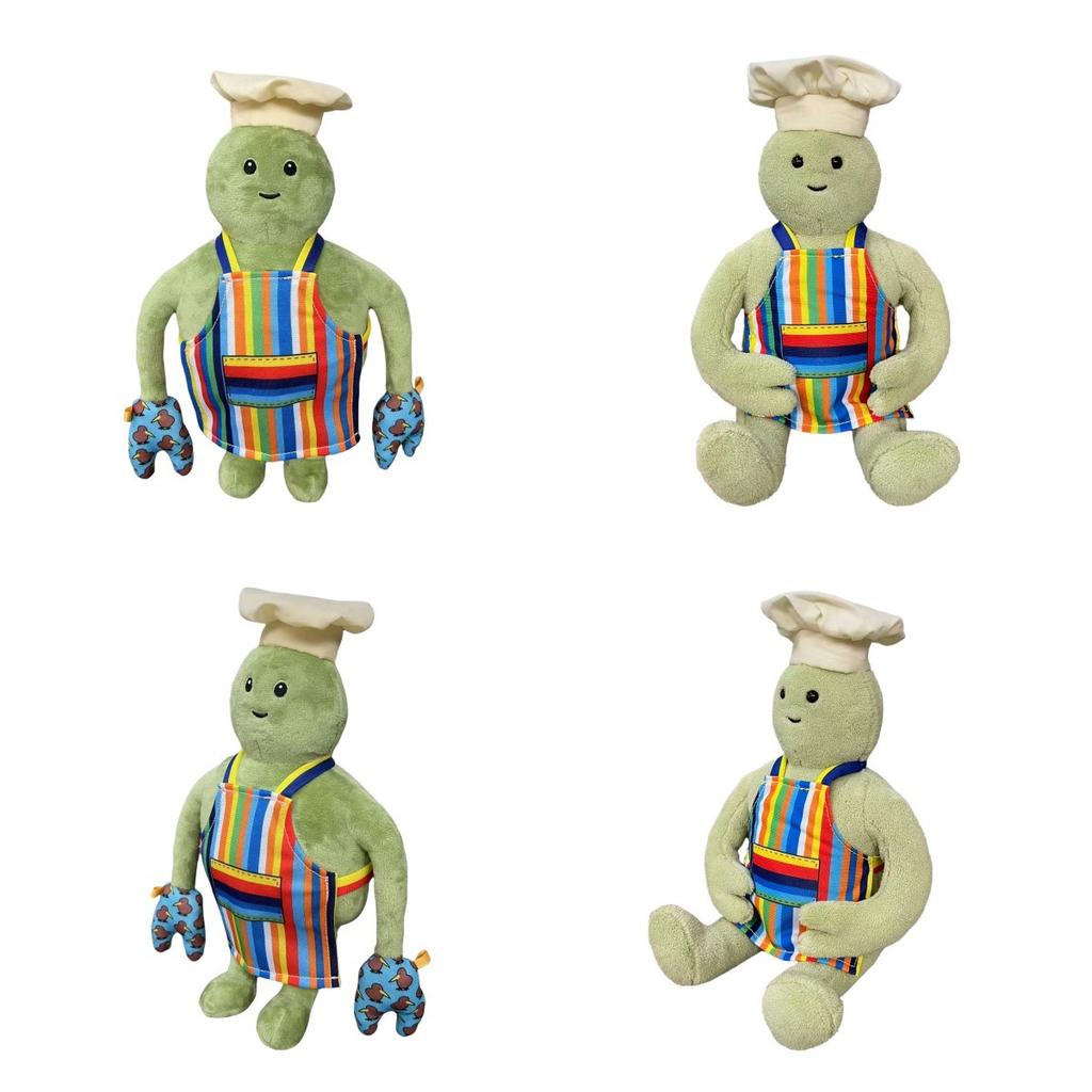 New Tiny Chef Plush Toy Children's Plush Soft Stuffed Toys for Children Kids Gifts 28cm