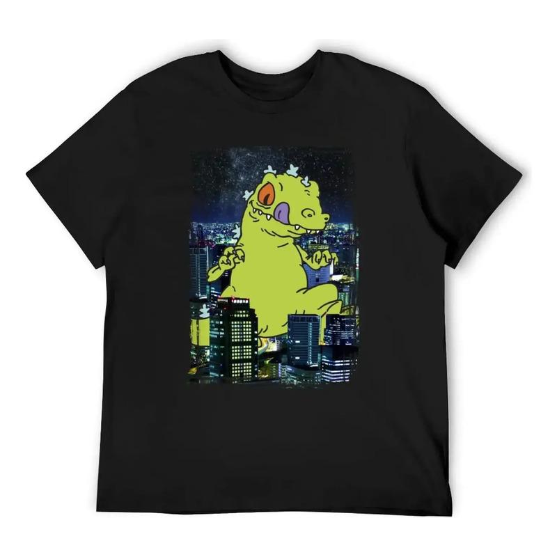 Camiseta Rugrats Reptar City Rampage Portrait, Material De A S разноцветный
