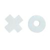 Crocon Marble Tic Tac Toe Game Set for Children Kids Senior Black Board Tic Tac with White Marble Zero & Cross Fingering Size 20x20x2 Cm