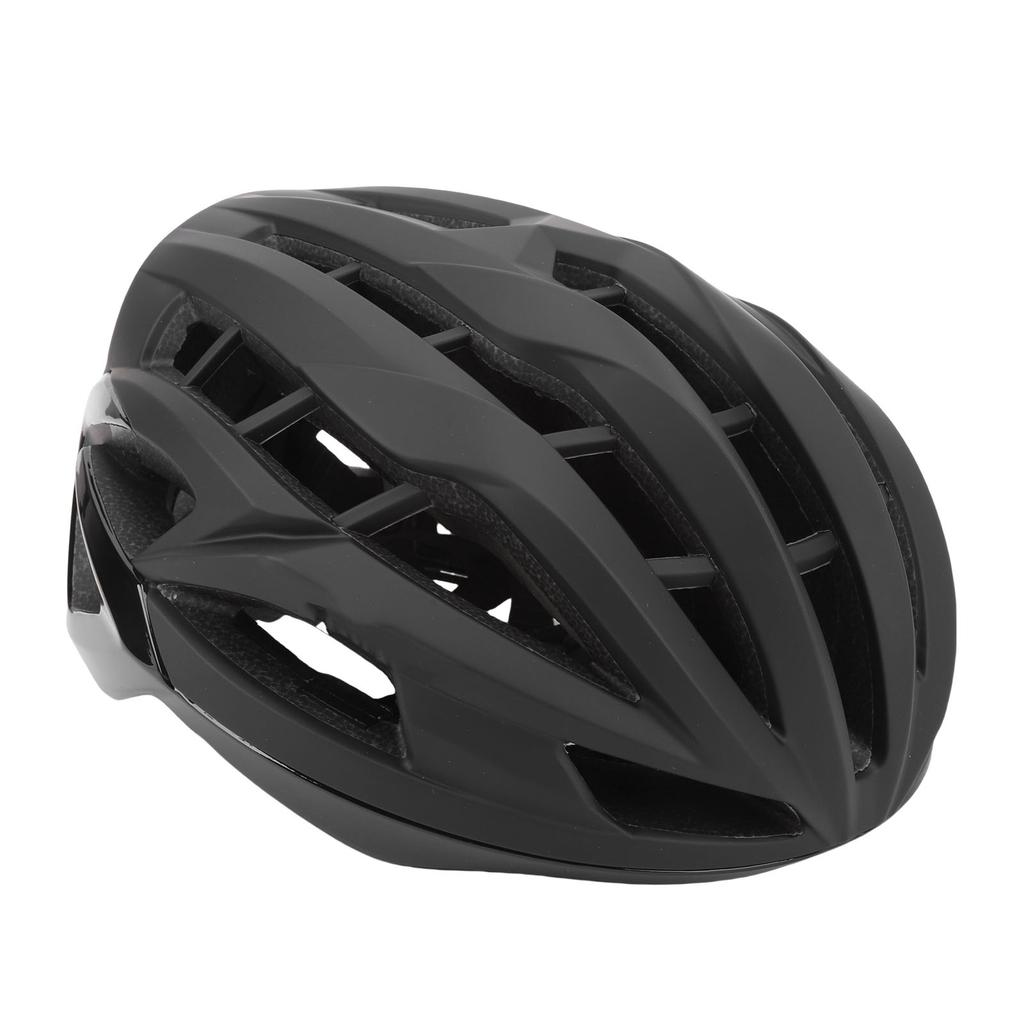 Keel Cycling Helmet for Men and Women EPS PC Lightweight Premium Airflow Unisex Bike Helmet for Road Bikes Matte Black M