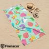 Mint Cute Sticker Cartoon Anime Beach Towel Microfiber Quick Dry Super Absorbent Soft Bath Towel for Kids Adults Travel