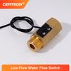 Brass Flow Switch Flow Meter Flowmeter 1.5‑3L/min G1/4 G1/2 Low Flow Water Normally Open Magnetic Spring Sensor Industrial