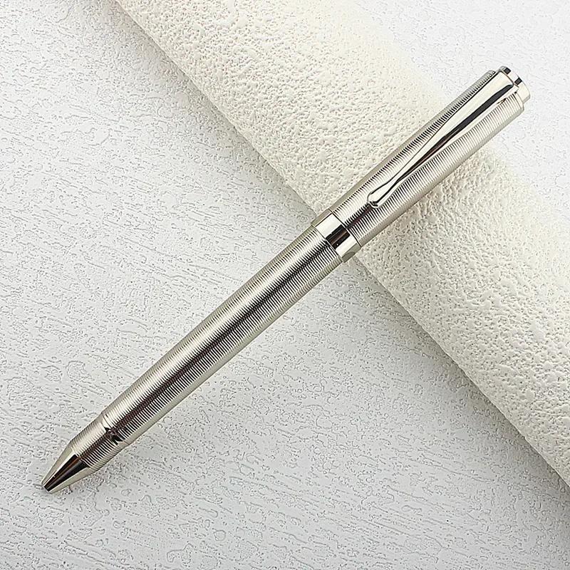 Luxury 716 Metal Capless Twist Ballpoint Pen , Elegant Signature Pen Gift Pens for Men Women