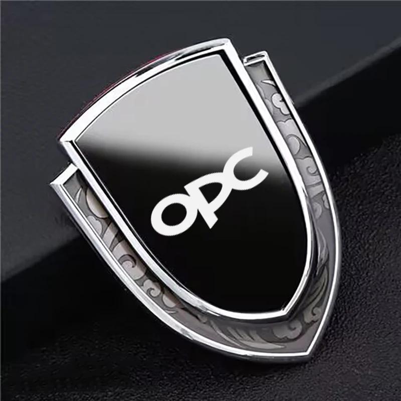 

car stickers 3D metal accsesories auto accessory for opel opc opcline astra h j k g vectra b c zafira b corsa c d