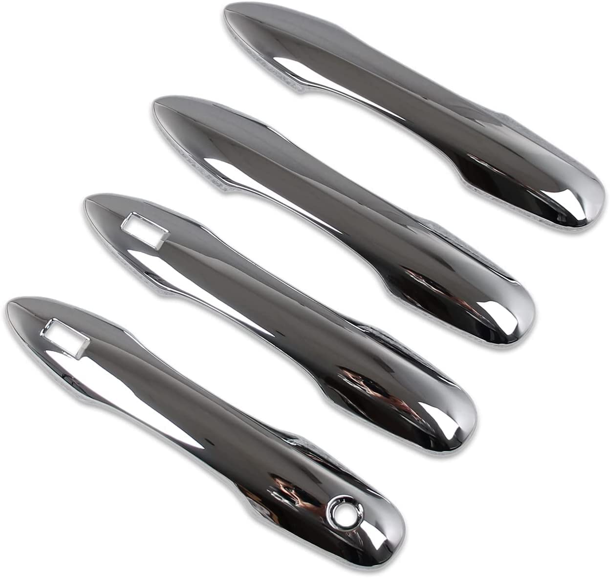 

Подходит для нового для серии AQUA MX 2021 Наружная ручка двери Защита чаши двери Рамка накладки [Точно подходит] Aqua, и далее, Крышка, Накладка, Ручка, Панель, (Серебряный)