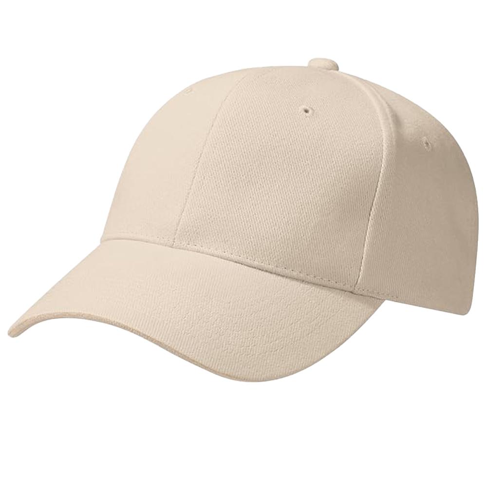 Beechfield unisex volwassen Pro-Style zware geborstelde katoenen baseballpet One Size