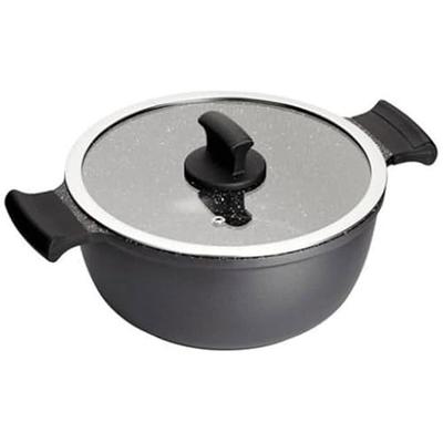 Frying Pan - INOXIBAR - Absolut Black Series - 20 Cm - Stainless Steel - Suitable for All Hobs